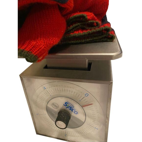 Baby Togs Reindeer Holiday Sweater Red Green Blue Knit Christmas Infant 6 9 Mo - Picture 10 of 10